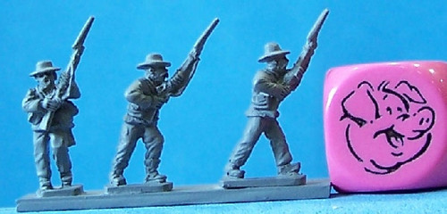 PIG020150 - UNION INFANTRY IN HAT ADVANCING