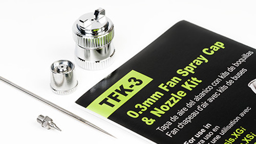 TFK-3 0.3mm Fan Spray Cap & Nozzle Kit