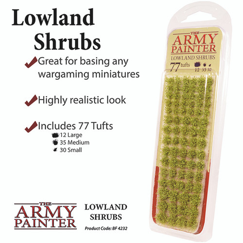 BF4232 - Battlefields: Lowland Shrubs BF4232 - Battlefields: Lowland Shrubs