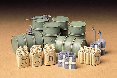 1/35 German Fuel Drum Set - 35186 1/35 German Fuel Drum Set - 35186