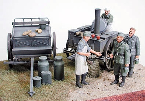 1/35 GERMAN FIELD KITCHEN SCENERY - 35247 1/35 GERMAN FIELD KITCHEN SCENERY - 35247