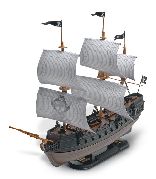 1/350 The Black Diamond Pirate Ship (Easy-Click) - 851237
