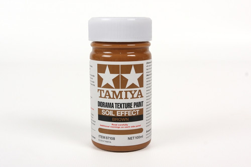 Diorama Texture Paint 100ml Soil Effect: Brown - 87108 Diorama Texture Paint 100ml Soil Effect: Brown - 87108