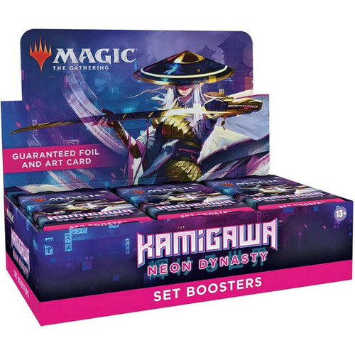 Magic the Gathering CCG: Kamigawa Neon Dynasty -  Set Booster Box