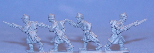 PIG160135 - AUSTRIAN INFANTRY ADVANCING/GREATCOAT PIG160135 - AUSTRIAN INFANTRY ADVANCING/GREATCOAT