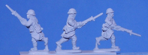 PIG160174 - FRENCH LATE WAR CHARGING WITH BAYONET PIG160174 - FRENCH LATE WAR CHARGING WITH BAYONET