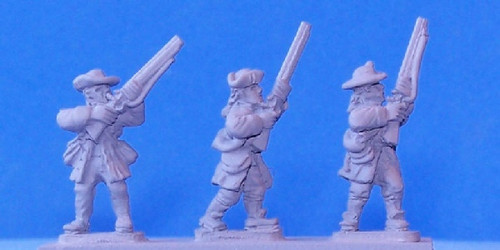 PIG050052 - MILITIA STANDING WITH MUSKETS AT READY PIG050052 - MILITIA STANDING WITH MUSKETS AT READY