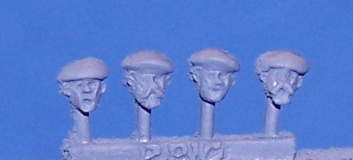 PIG060056 - HEADS ECW  SCOTTISH BONNETS