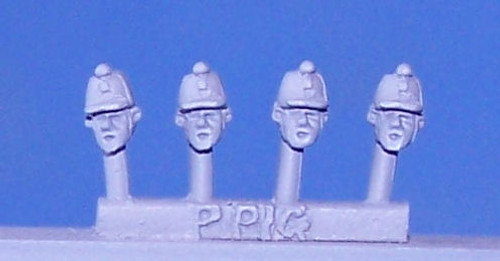 PIG060047 - HEADS BELGIAN WW1 SHAKO PIG060047 - HEADS BELGIAN WW1 SHAKO