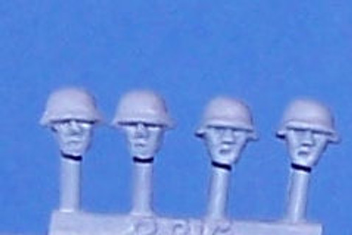 PIG060030 - HEADS GERMAN WW2 HELMET