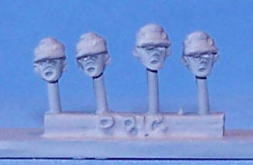 PIG060046 - HEADS GERMAN WW2 COMBAT CAP