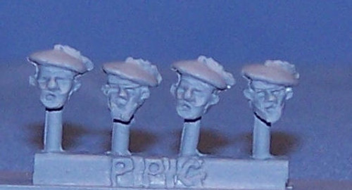 PIG060091 - SCW CARLIST BERET HEADS PIG060091 - SCW CARLIST BERET HEADS
