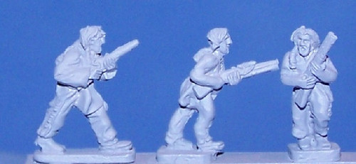 PIG150021 - INDIANS ON FOOT W. RIFLES PIG150021 - INDIANS ON FOOT W. RIFLES