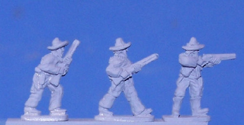 PIG150036 - MEXICANS W. RIFLES ON FOOT PIG150036 - MEXICANS W. RIFLES ON FOOT