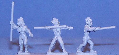 PIG100015 - NATIVES WITH SPEARS PIG100015 - NATIVES WITH SPEARS