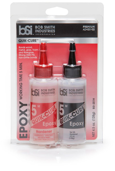 BSI201 - Quik Cure Epoxy 5 Minute Epoxy 4.5 oz.