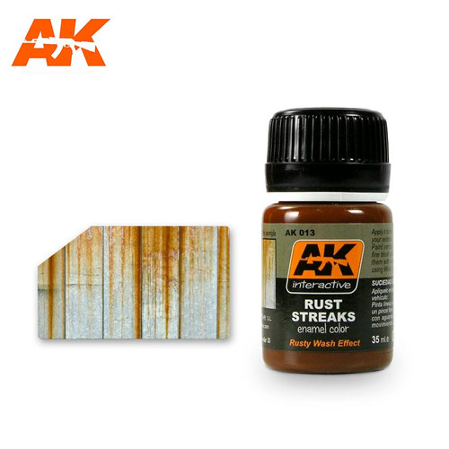 AK013 - Enamel Effects:  - Rust Streaks AK013 - Enamel Effects:  - Rust Streaks
