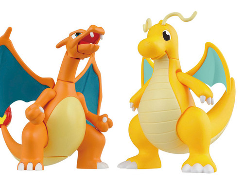 Pokémon Model Kit: Collection #043 - Charizard & Dragonite