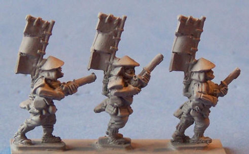 PIG240005 - ASHIGARU ARQUEBUS ADVANCING