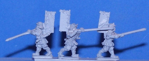 PIG240011 - SAMURAI ADVANCING WITH SPEAR PIG240011 - SAMURAI ADVANCING WITH SPEAR