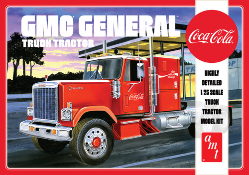 1/25 1976 GMC General Semi Tractor (Coca-Cola)