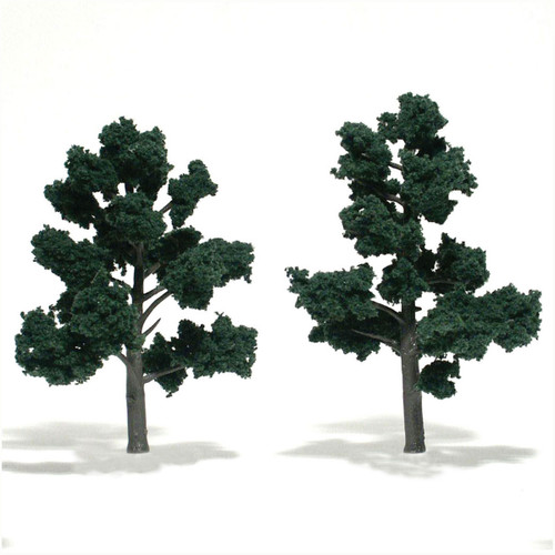 Ready-Made Tree, Dark Green 4-5" (2) - TR1514