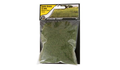 FS626 - 12mm Static Grass: Medium Green