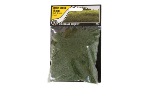 FS625 - 12mm Static Grass: Dark Green FS625 - 12mm Static Grass: Dark Green