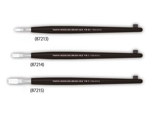 Tamiya Modeling Brush HG II Flat Brush, Small - 87214