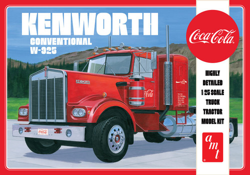 1/25 Kenworth Conventional W925 Tractor Coca-Cola
