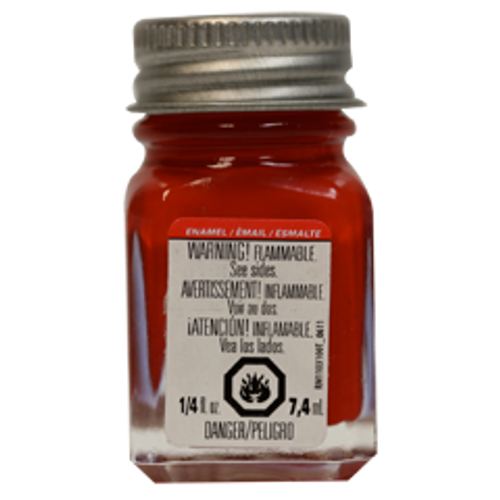 1150 - ENAMEL 1/4OZ FLAT RED