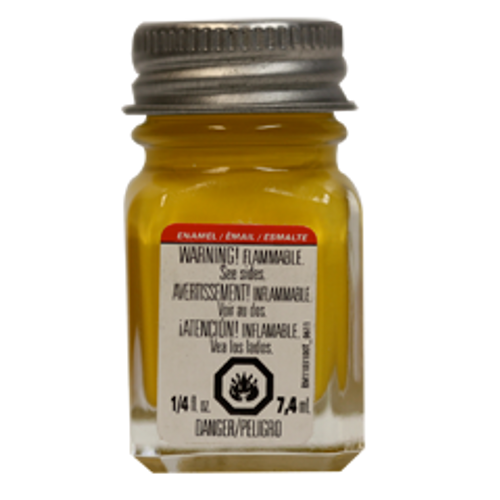 1169 - ENAMEL 1/4 OZ FLAT YELLOW