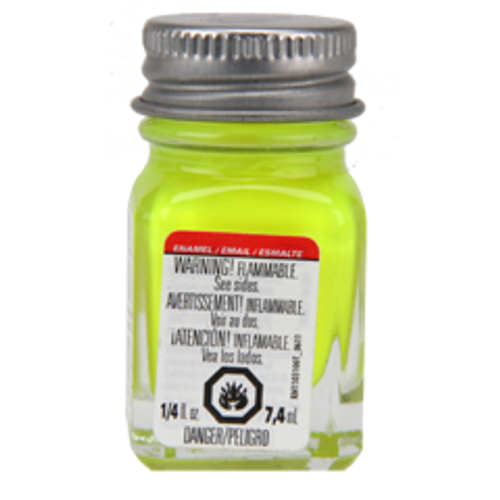 1177 - ENAMEL 1/4OZ, YELLOW FLUORESCENT