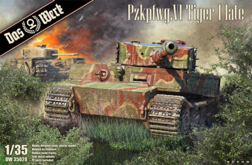 1/35 TIGER-1 LATE VERSION - 13314 - Brookhurst Hobbies