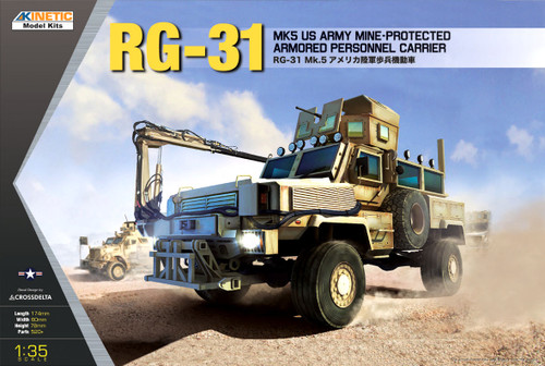 1/35 RG-31 Mk5 US Army Mine-protected Armored Personnel Carrier - K61015 1/35 RG-31 Mk5 US Army Mine-protected Armored Personnel Carrier - K61015