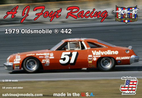 1/24 A J Foyt Racing 1979 Oldsmobile 442 - RAJO1979D 1/24 A J Foyt Racing 1979 Oldsmobile 442 - RAJO1979D