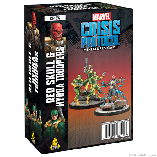 CP074 - MARVEL CRISIS PROTOCOL: RED SKULL & HYDRA TROOPS CP074 - MARVEL CRISIS PROTOCOL: RED SKULL & HYDRA TROOPS
