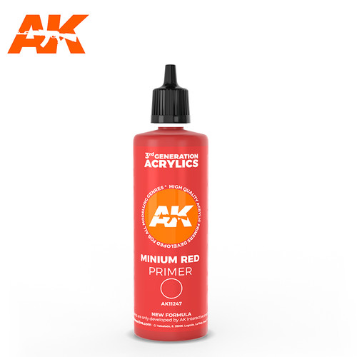AK11247 - 3G Primer: Red Primer 100ml AK11247 - 3G Primer: Red Primer 100ml