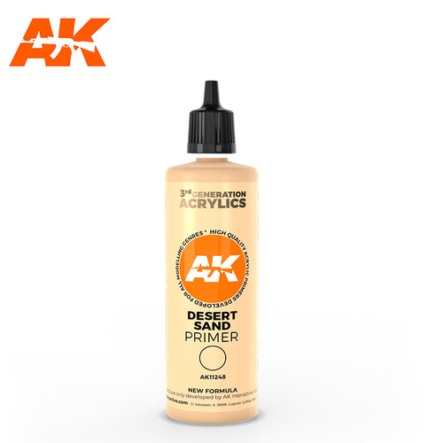 AK11248 - 3G Primer: Desert Sand Primer 100ml AK11248 - 3G Primer: Desert Sand Primer 100ml