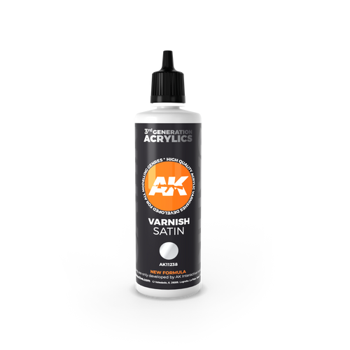AK11238 - 3G Varnish: Satin Finish 100ml