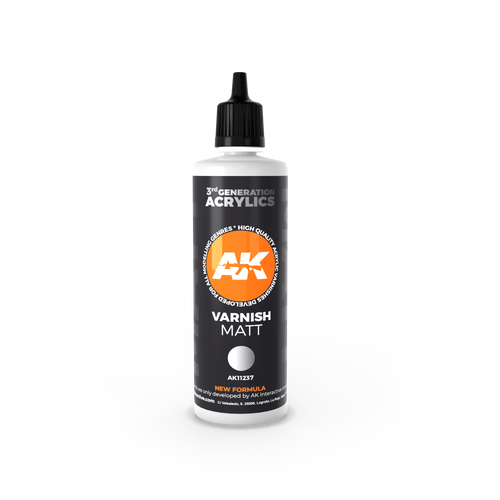 AK11237 - 3G Varnish: Matt Finish 100ml AK11237 - 3G Varnish: Matt Finish 100ml