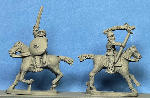 PIG090055 - Carolingian Skirmisher Cavalry Command PIG090055 - Carolingian Skirmisher Cavalry Command