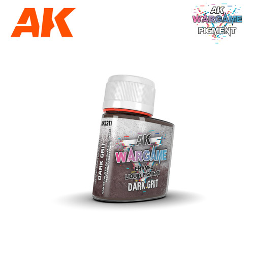 AK1211 - Enamel Pigments: Dark Grit AK1211 - Enamel Pigments: Dark Grit