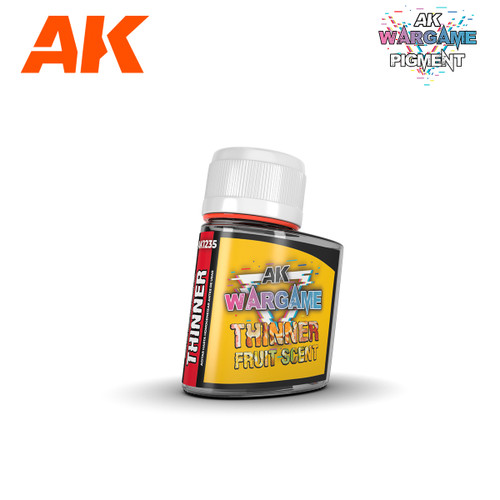 AK Wargame Enamel Pigments: Thinner Fruit Scent 125 ml