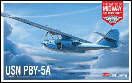1/72 PBY-5A BATTLE OF MIDWAY USN - 12573