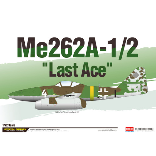 1/72 ME262A-1/2 "LAST ACE" LE - 12542