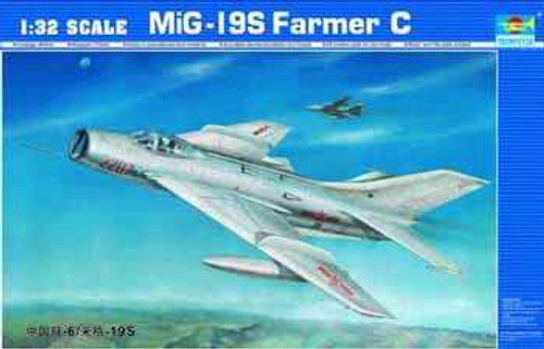 1/32 MIG-19S FARMER C/J-6/F-6 - 02207 1/32 MIG-19S FARMER C/J-6/F-6 - 02207