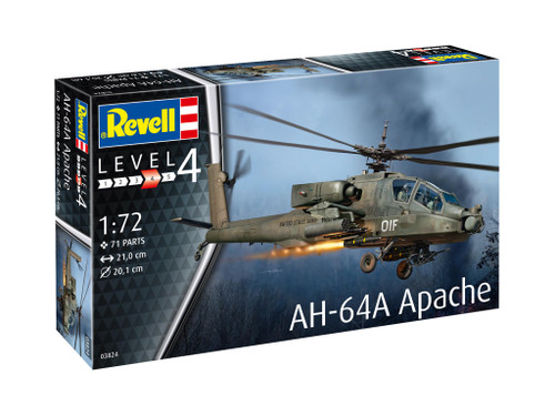 1/72  AH-64A Apache - REV03824 1/72  AH-64A Apache - REV03824