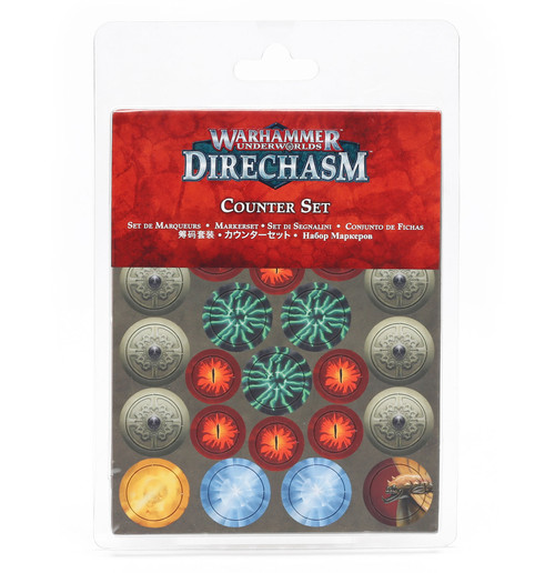 GW110-12 WARHAMMER UNDERWORLDS: DIRECHASM COUNTER SET GW110-12 WARHAMMER UNDERWORLDS: DIRECHASM COUNTER SET