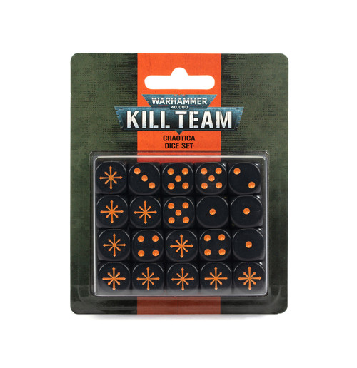 GW102-81 KILL TEAM: CHAOTICA DICE SET GW102-81 KILL TEAM: CHAOTICA DICE SET